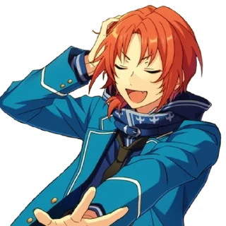 😄 emoji ENSEMBLE STARS LEORITSUIZU Telegram sticker 16 of 96