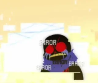 Sticker from ERROR SANS