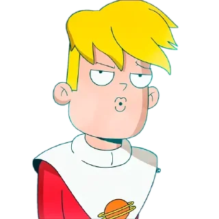 😙 emoji Final Space Telegram sticker 14 of 23