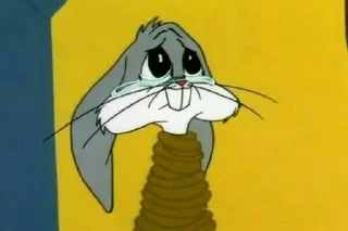 🐰 emoji BUGS BUNNY Telegram sticker 17 of 23