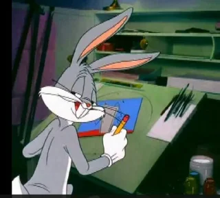 🐰 emoji BUGS BUNNY Telegram sticker 5 of 23