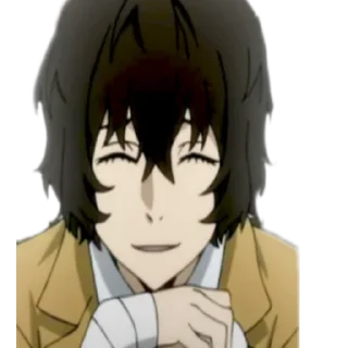 😄 emoji Dazai @R666d1 Telegram sticker 9 of 91