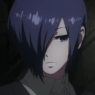 ❄ emoji Touka Kirishima @WARAWSHW Telegram sticker 14 of 85