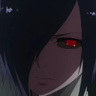 ❄ emoji Touka Kirishima @WARAWSHW Telegram sticker 5 of 85