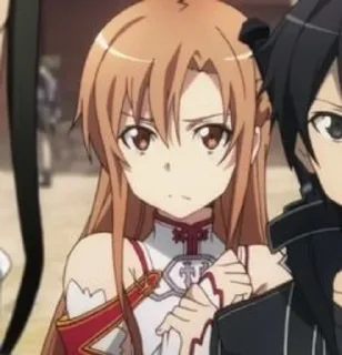 🍂 emoji Asuna @animegroupotakugp Telegram sticker 10 of 56