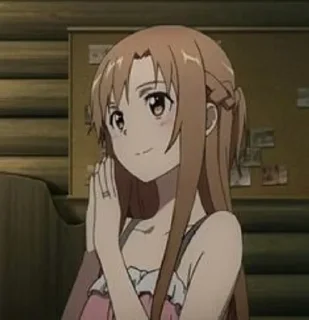 🍂 emoji Asuna @animegroupotakugp Telegram sticker 20 of 56
