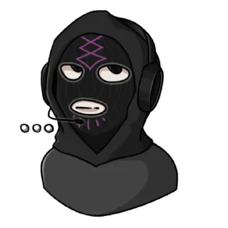 😐 emoji RAYBAX Telegram sticker 5 of 10