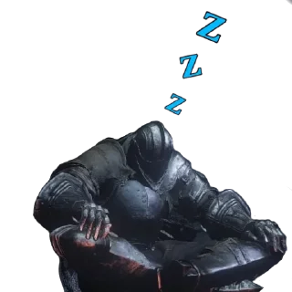 💤 emoji Dark souls Telegram sticker 12 of 49