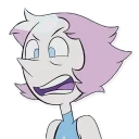 😡 emoji Pearl -SU Telegram sticker 14 of 40