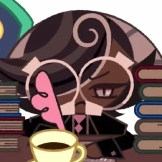🌟 emoji ☕espresso cookie🍪 Telegram sticker 5 of 17
