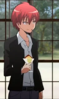 🧊 emoji Karma Akabane Telegram sticker 24 of 50