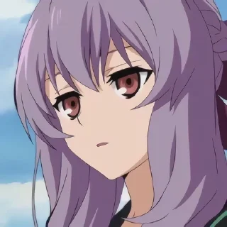 🌟 emoji ✠ Shinoa Hiiragi ※ @KesitoMania Telegram sticker 10 of 80
