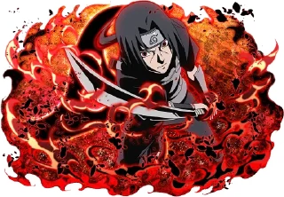 😤 emoji Itachi Uchiha Telegram sticker 11 of 11