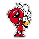 ✌ emoji Marc Márquez - S4T.tv Telegram sticker 8 of 10