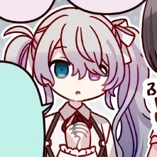 🎤 emoji Ⲏⲁⲧⲋυⲛⲉ Ⲙⲓⲕυ>> @StixersWorld Telegram sticker 17 of 31