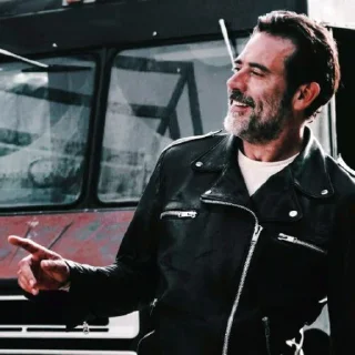 🖤 emoji Negan Telegram sticker 18 of 22