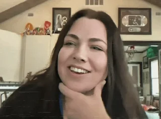 🤔 emoji Amy lee Telegram sticker 8 of 99