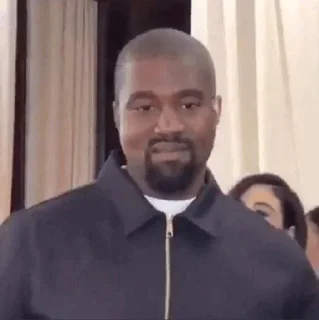 😐 emoji 'Kanye West | @iStickerLand, Telegram sticker 11 of 56