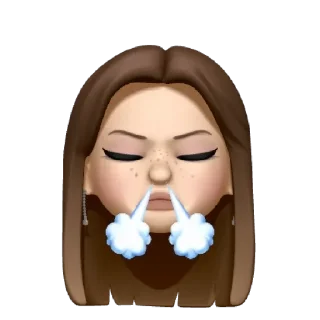 🌟 emoji 𝐦𝐨𝐧𝐧𝐢 memoji Telegram sticker 19 of 53