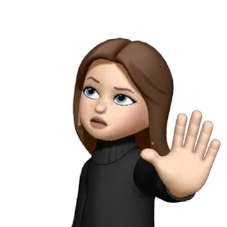 🌟 emoji 𝐦𝐨𝐧𝐧𝐢 memoji Telegram sticker 14 of 53