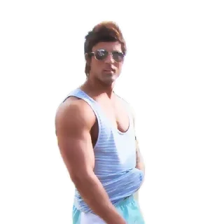 😟 emoji Zyzz reborn Telegram sticker 19 of 24