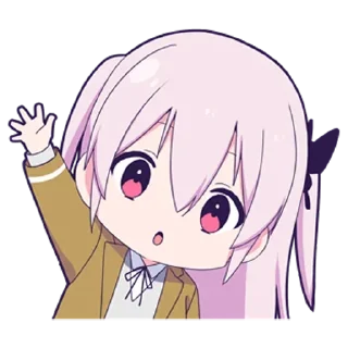 👋 emoji 𝓑𝔂" @LollyGif|@LollySticker "🦄💜 Telegram sticker 1 of 34