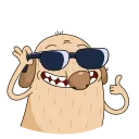 😎 emoji Diggy animated All Telegram sticker 7 of 50