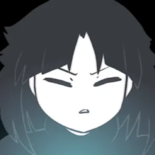 💜 emoji •/ Frisk /• by : @Undertale_Stickers Telegram sticker 17 of 38