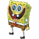 😆 emoji SpongeBob  @stickers4 Telegram sticker 2 of 21