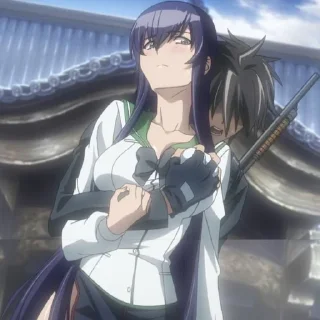 🌟 emoji Busujima Saeko ⚔ @KesitoMania Telegram sticker 8 of 89