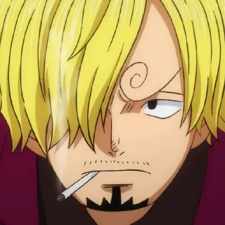 😒 emoji OP sanji  @animespack Telegram sticker 5 of 13