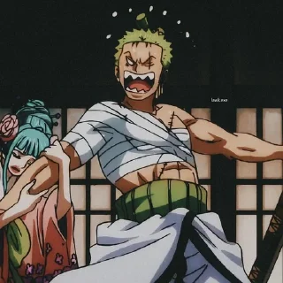 😱 emoji OP zoro  @animespack Telegram sticker 13 of 15