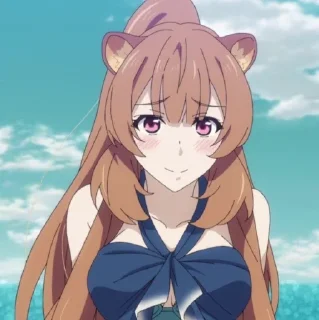 ❤️ emoji Raphtalia by (@Miyukotto) Telegram sticker 8 of 70