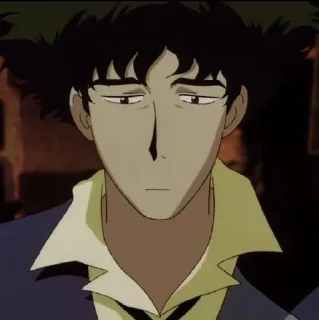 🛸 emoji | Spike spiegel |🚀¦ @johan_sticker ¦ Telegram sticker 5 of 120