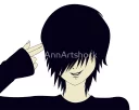 Sticker from Emo Boy