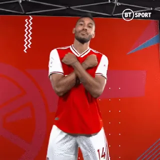 🙅‍♂ emoji Arsenal gifs by @footballstickers872 Telegram sticker 13 of 120