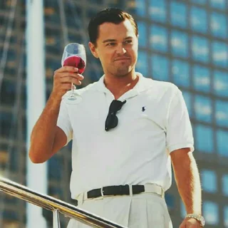 🍷 emoji The Wolf Of Wall Street | @DonutGuy Telegram sticker 17 of 120