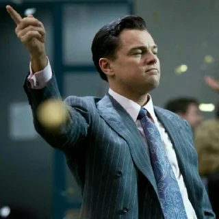 😇 emoji The Wolf Of Wall Street | @DonutGuy Telegram sticker 16 of 120