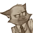 😿 emoji Lackadaisy cats Telegram sticker 5 of 15