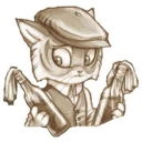 🔥 emoji Lackadaisy cats Telegram sticker 10 of 15