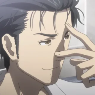 Sticker from Okabe Rintarou [@TodorokiShouto]