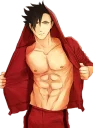 😎 emoji tetsuro kuroo.saku Telegram sticker 14 of 120