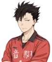 😏 emoji tetsuro kuroo.saku Telegram sticker 15 of 120