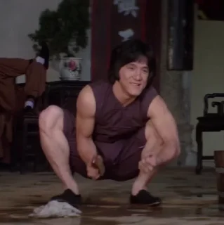 🥴 emoji Jackie Chan •• @Hezarpen Telegram sticker 12 of 75