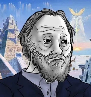 Sticker from Aleksandr Dugin