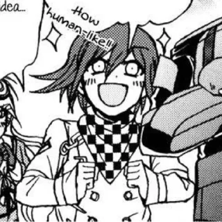 🖤 emoji Kokichi Oma Telegram sticker 17 of 51