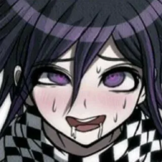 🖤 emoji Kokichi oma Telegram sticker 6 of 120