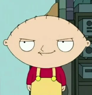 😏 emoji Stewie Telegram sticker 18 of 120