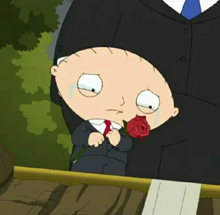 😭 emoji Stewie Telegram sticker 7 of 120