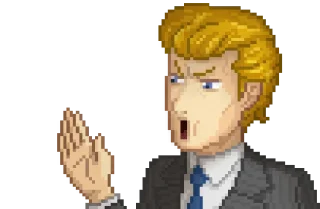 😯 emoji Yuppie Psycho Telegram sticker 20 of 59